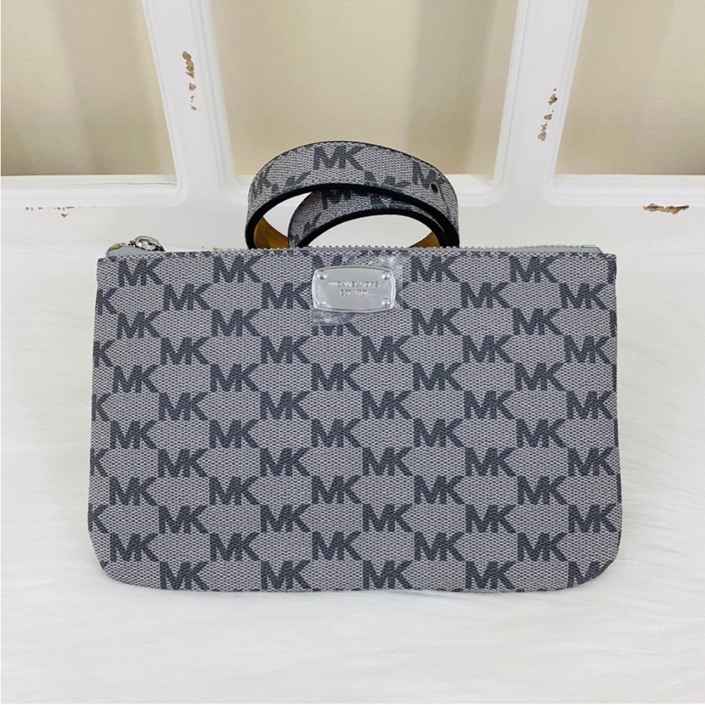 MK Logo Wallet Belt Medium
